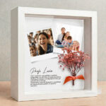 Miniatura de Marco con Flores y Fotos Polaroid personalizadas