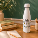 Miniatura de Botella para Profes con Muñequitos y Nombres personalizados