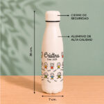 Miniatura de Botella para Profes con Muñequitos y Nombres personalizados