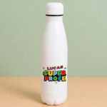 Miniatura de Botella Super Profe con Nombres personalizados