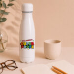 Miniatura de Botella Super Profe con Nombres personalizados