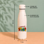 Miniatura de Botella Super Profe con Nombres personalizados