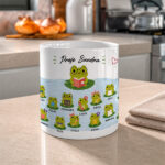 Miniatura de Taza para profes con Ranitas y Nombres personalizados