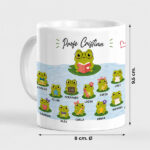 Miniatura de Taza para profes con Ranitas y Nombres personalizados