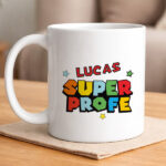 Miniatura de Taza Super Profe con Nombres personalizados