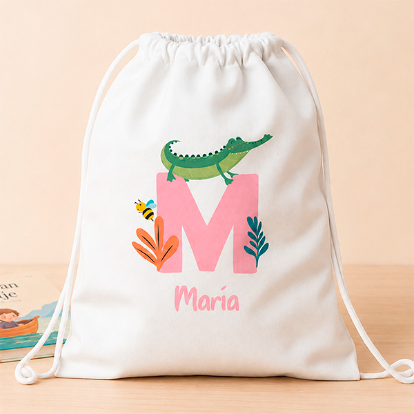 Mochila Saco Infantil Inicial personalizada