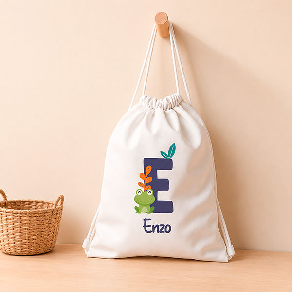 Mochila Saco Infantil Inicial personalizada