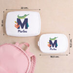 Miniatura de Fiambrera Infantil con Inicial personalizada