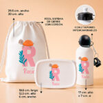 Miniatura de Pack Escolar Infantil con Inicial y Nombre personalizado