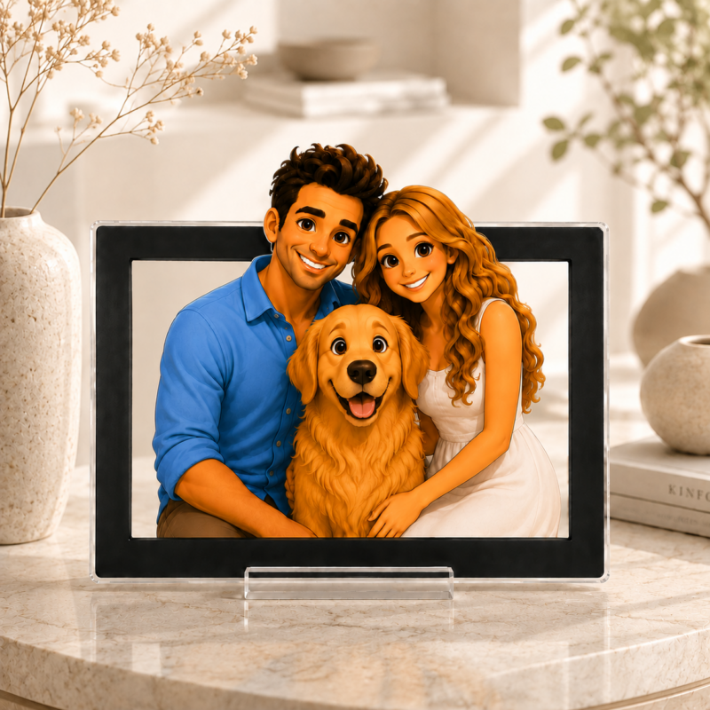 Marco con Foto 3D personalizado