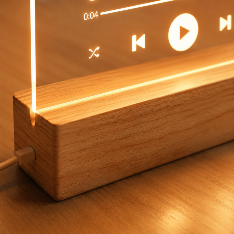 Placa Spotify personalizada