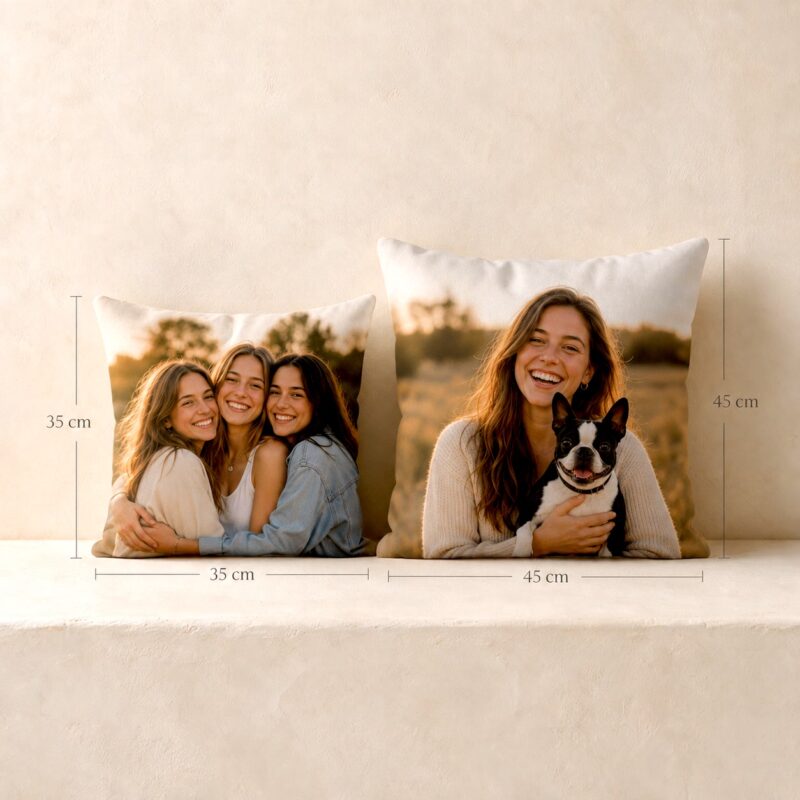Cojín con Foto en Grande personalizado