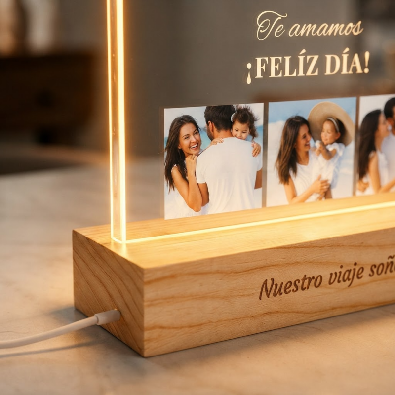 Lámpara Retratos personalizada