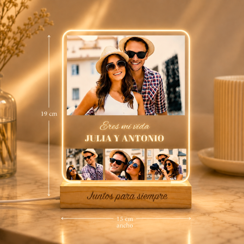 Lámpara Retratos personalizada