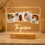 Miniatura de Lámpara Polaroid con Fotos personalizada